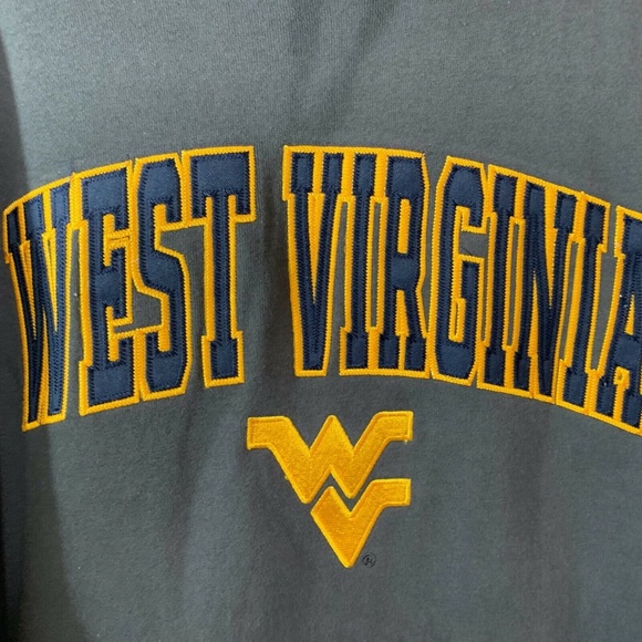 StadiumAthletics Men NWT Embroidered West Virginia Mountaineers Campus Hoodie XL - Picture 2 of 6